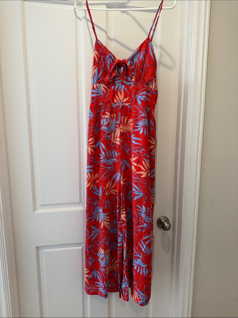 NWOT   Lost & Wander women's spaghetti strap pant jumpsuit